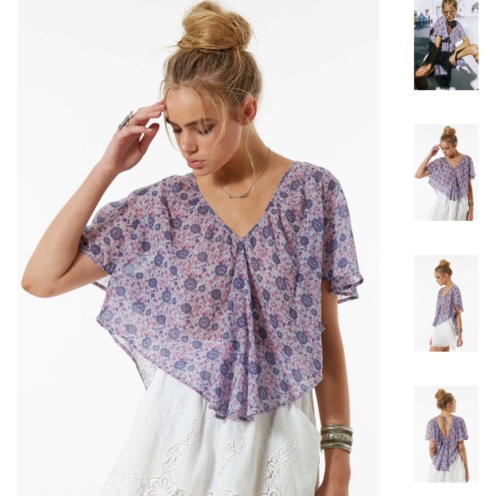 Spell & The Gypsy Kombi Flutter Top - image 1